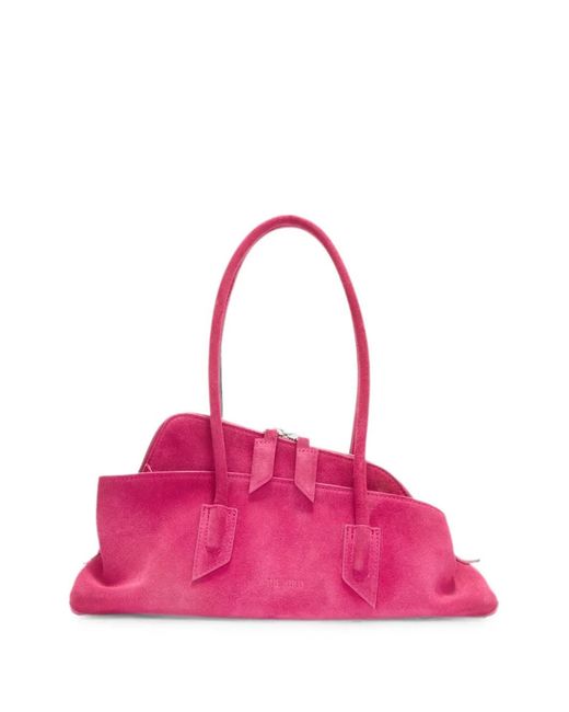 The Attico Pink La Passeggiata Small Cyclamen Top Handle