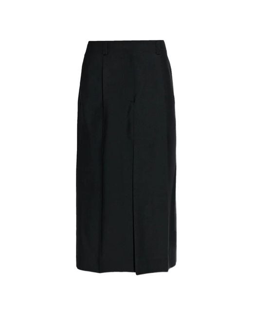 Givenchy Black Slit Skirt