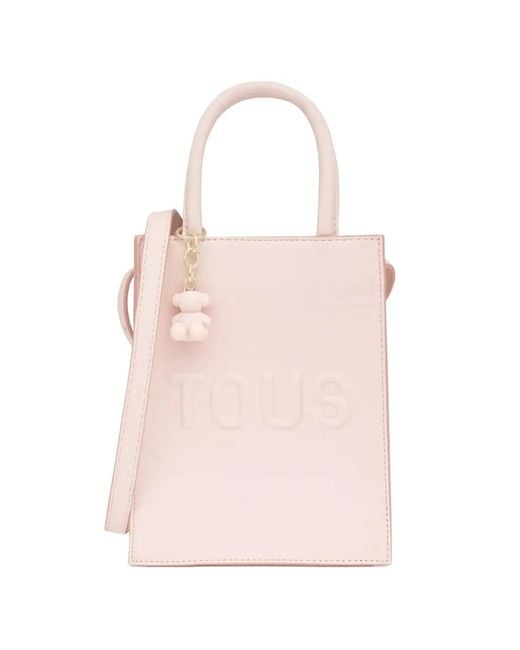 Tous Pink Mini Pop Tote Bag