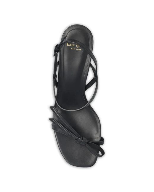 Kate Spade White Bow Strap Sandals