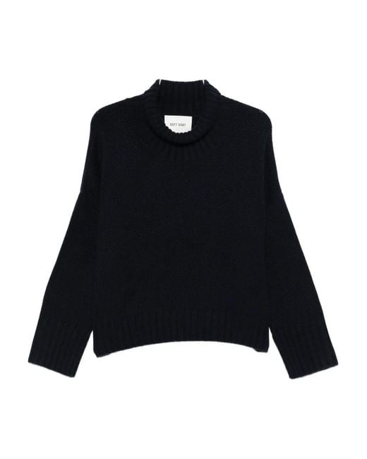 Jersey Girlfriend Con Cuello Alto Soft Goat de color Black