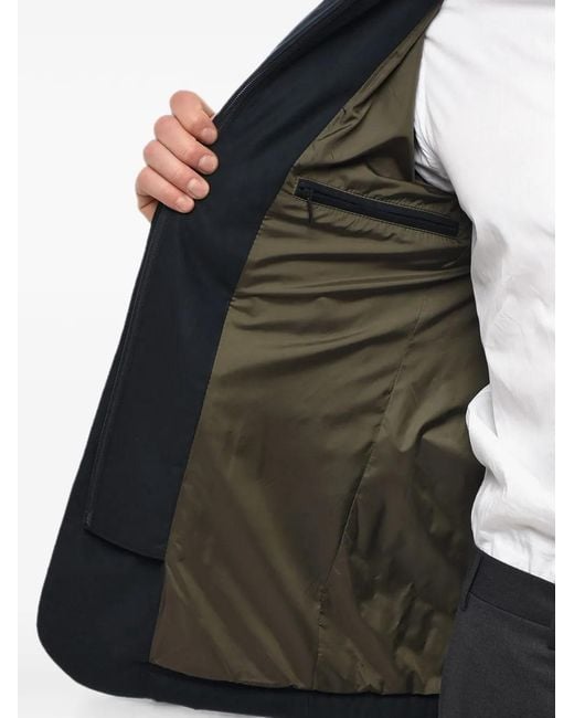 Corneliani Blue Quilted Jacket for men
