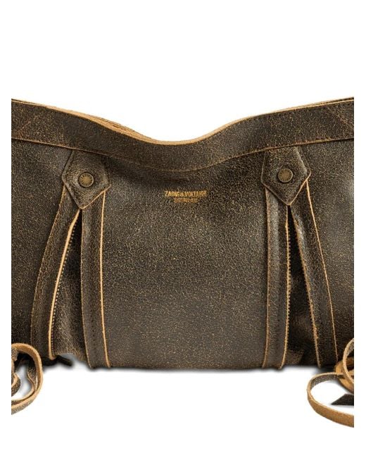 Zadig & Voltaire Brown Sunny Moody Schultertasche