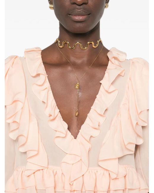 Chloé Pink Chloé Silk Top
