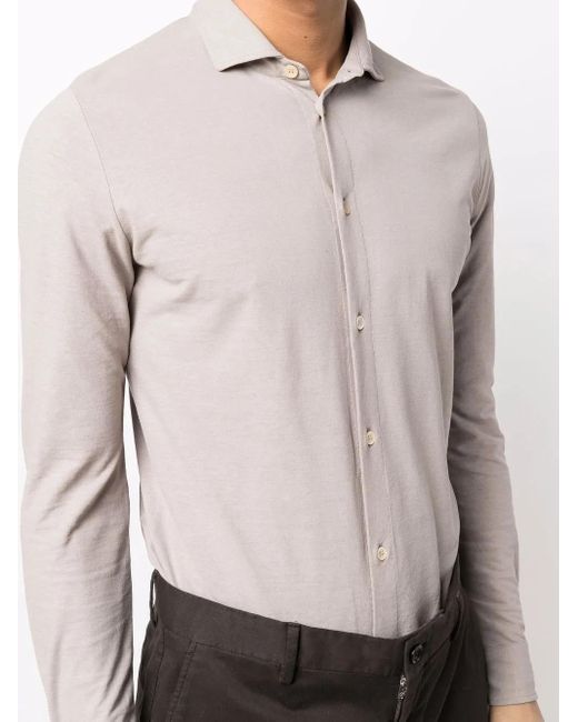 Zanone Button-Down Overhemd in het Multicolor voor heren