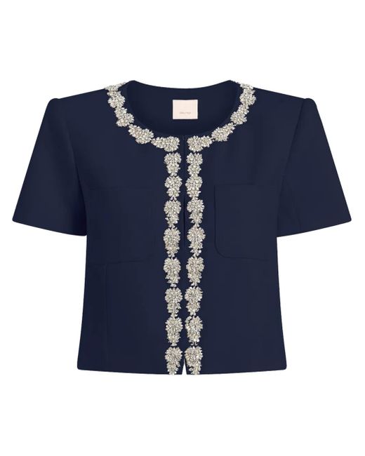 Cinq À Sept Blue Samina Top