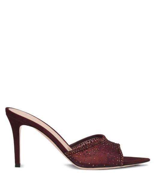 Gianvito Rossi Rania 85mm サンダル Brown