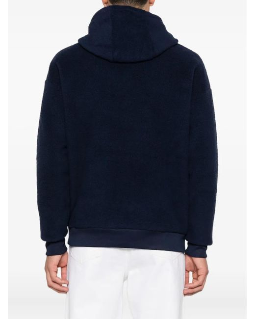Polo Ralph Lauren Blue Logo-Detailing Hoodie for men