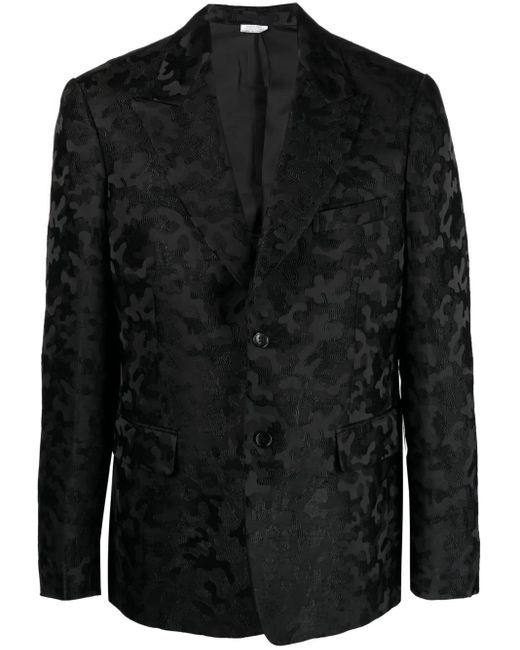 Comme des Garçons Einreihiges Jacquard-Sakko in Black für Herren