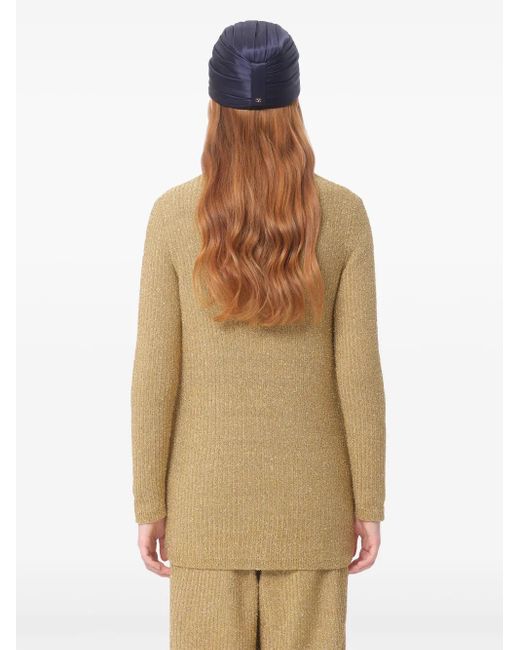 Valentino Garavani Natural Buttoned Cardigan