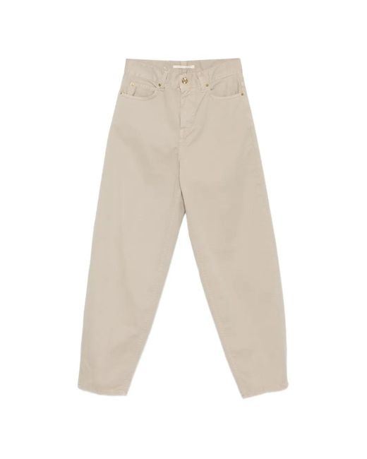 Briglia 1949 White Logo-Label Trousers