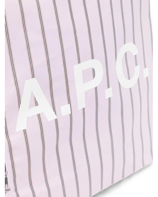 A.P.C. Pink Lou Tote Bag