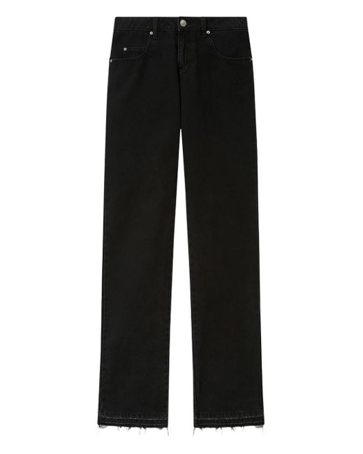 Isabel Marant Black Denala Flared Jeans