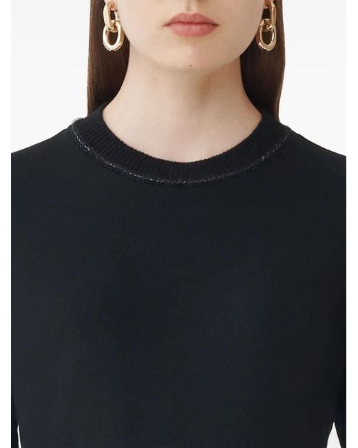 Fabiana Filippi Black Jersey T-Shirt