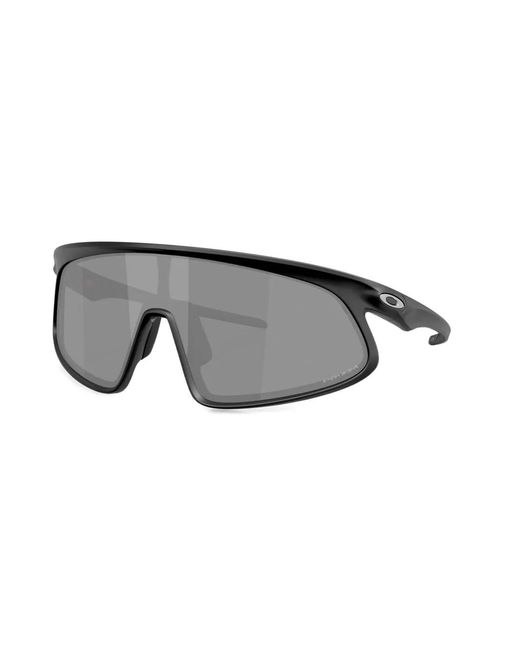 Oakley Gray Shield-Frame Sunglasses