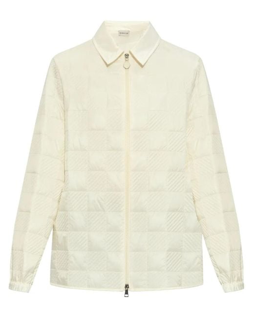 Veste À Logo Appliqué Moncler en coloris White