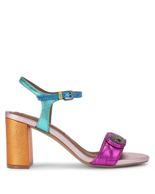 Kurt Geiger Pink 75Mm Kensington Langley Sandals