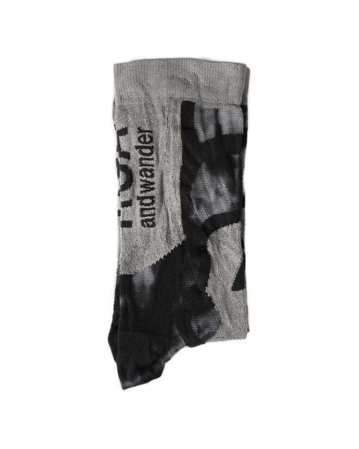 Roa Gray Bones Q-Skin Socks for men