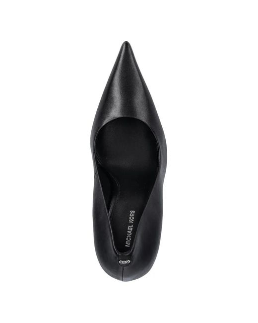 MICHAEL Michael Kors Black Elyse Pointed-Toe Pumps