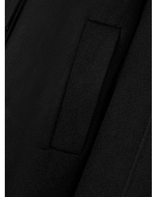 Studio Tomboy X Black Single-Breasted Coat