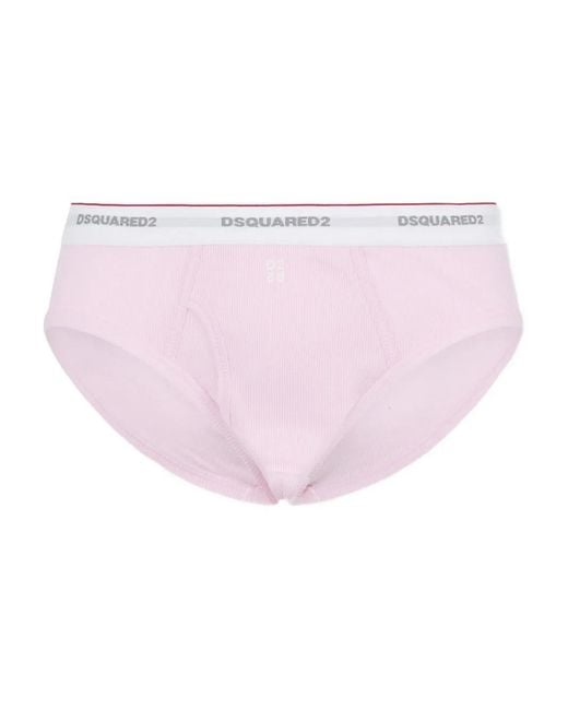 Calzoncillos Upside Down DSquared² de hombre de color Pink