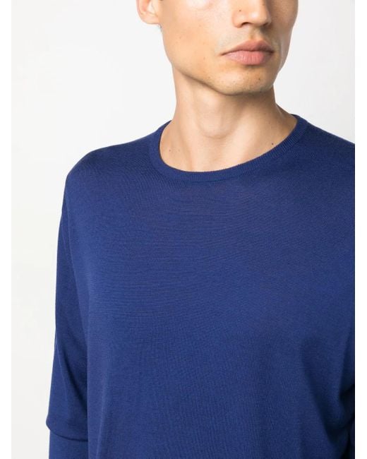 John Smedley Marcus Pullover in Blue für Herren