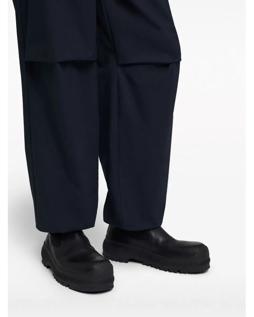 Jil Sander Black Ankle Boot Shoes for men