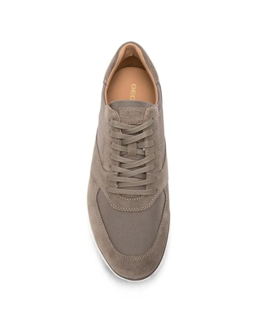 Geox Gray Spherica Ec12 Panelled Sneakers for men