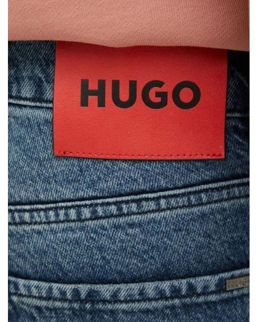 Jean À Effet Délavé HUGO pour homme en coloris Blue