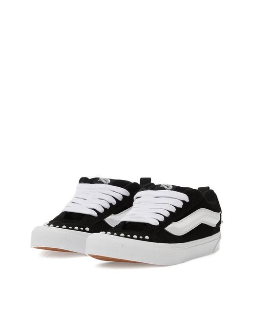 Vans White Knu Skool Sneakers