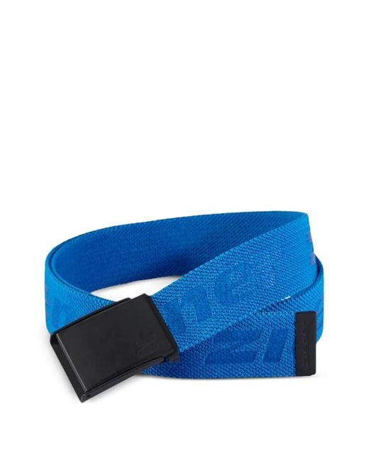 Ziener Blue Jerke Logo Belt