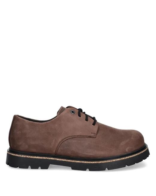 Birkenstock Brown Highwood Low Derby Shoes