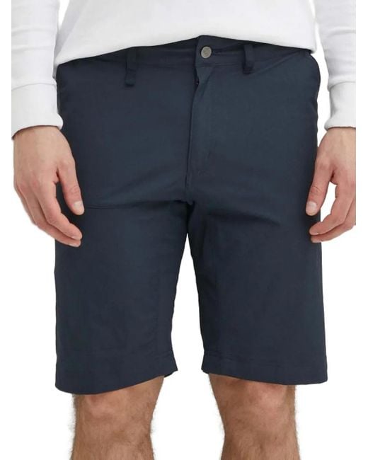 Fjallraven Blue Logo-Patch Shorts for men