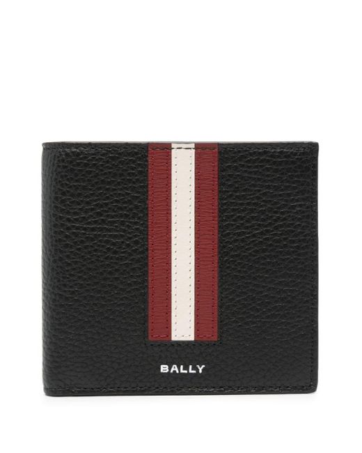 Bally Black Ribbon Bi-fold Wallet for men