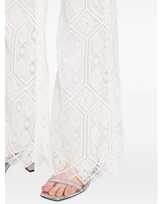 Pantaloni svasati di Giambattista Valli in White