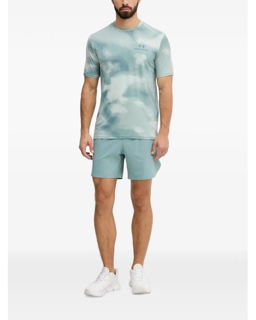 Under Armour Blue Short À Logo for men