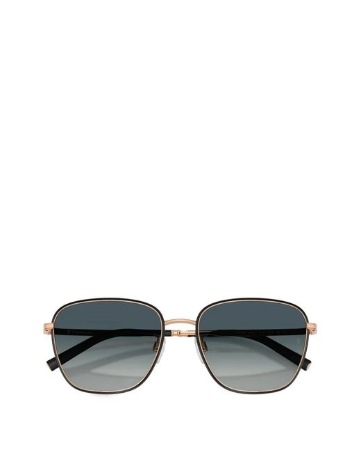 Oliver Peoples Gray Square Frame Sunglasses