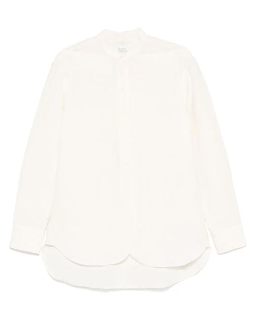 Camicia A Maniche Lunghe di Studio Nicholson in White