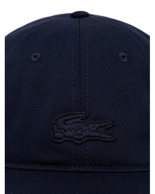 Lacoste Blue Logo-Embroidered Baseball Cap