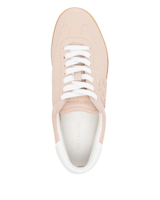 Tory Burch Pink Phoenix Low-Top Sneakers
