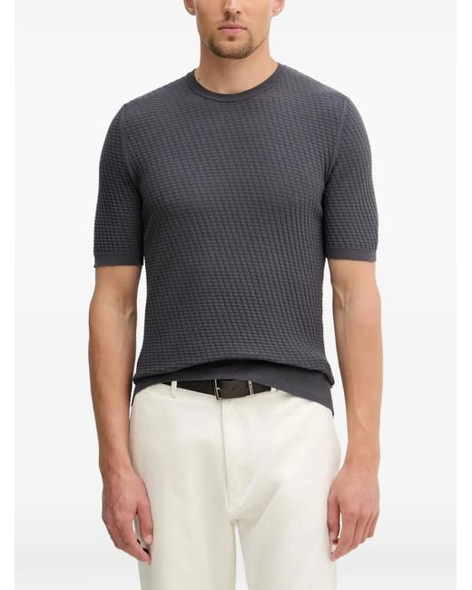 Trussardi Blue Short-Sleeves T-Shirt for men