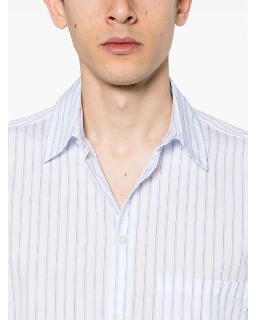Camisa Saliam a rayas Samsøe & Samsøe de hombre de color White