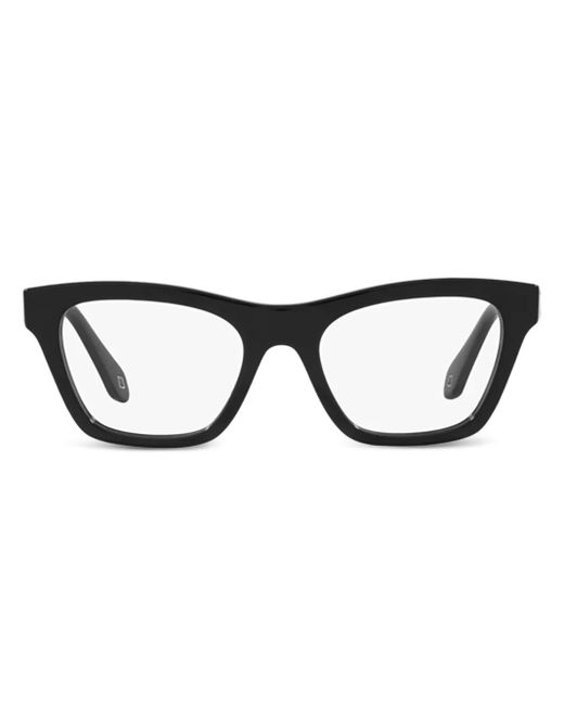 Emporio Armani キャットアイ眼鏡フレーム Brown
