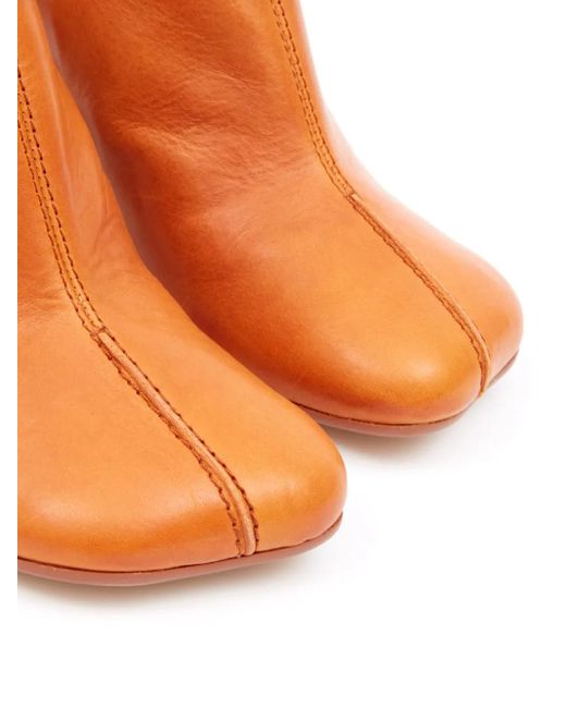 MM6 by Maison Martin Margiela レザーミュール Brown