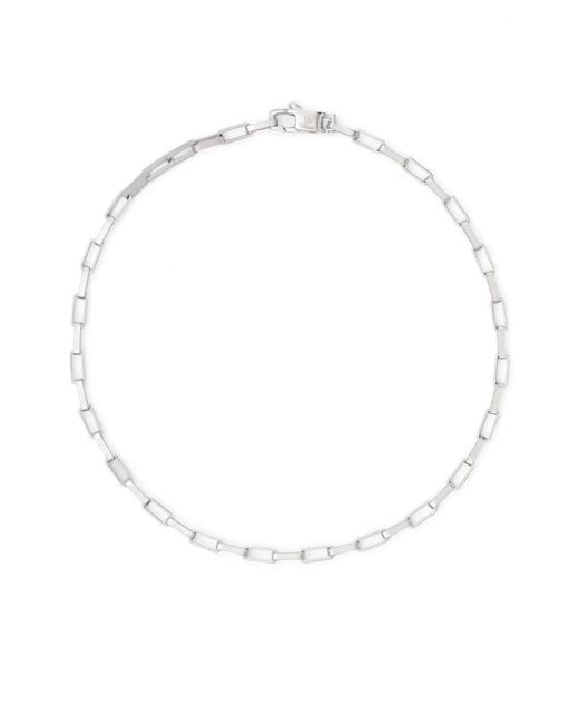 Tom Wood White Billie Sterling Bracelet