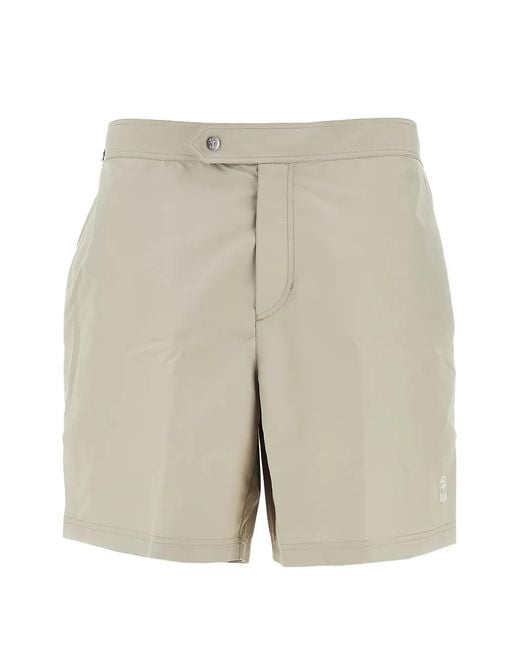 Brunello Cucinelli Gray Bermuda Shorts for men