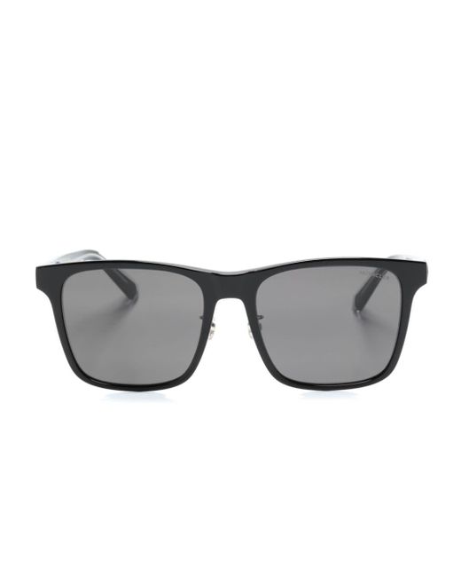 Moncler Gray Square-frame Sunglasses for men