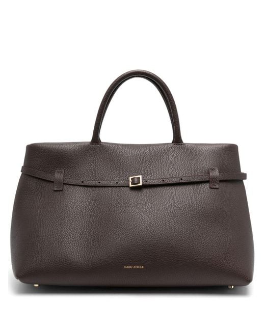 【Manu Atelier】Le Cambon 40 レザーバッグ Le Cambon 40 Merlot Soft by Manu Atelier