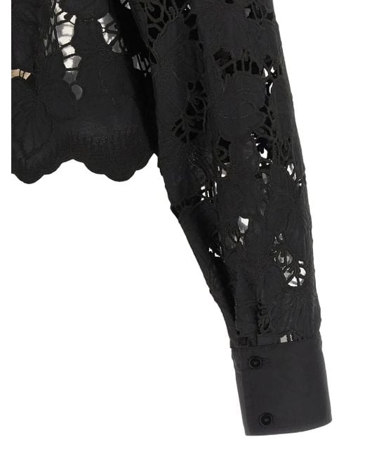 L'Agence Black 'Agence 'Seychelle' Shirt