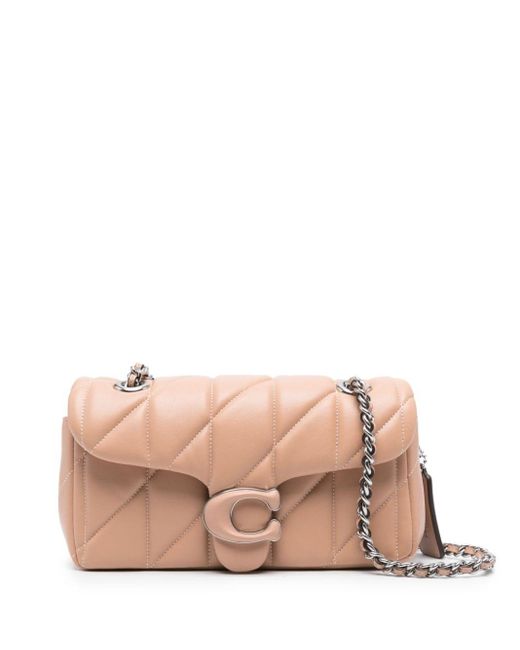 COACH Pink Tabby 20 Quilted Shoulder Bag